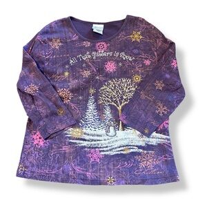 [My Christmas] Winter Wonderland Long Sleeve Tee